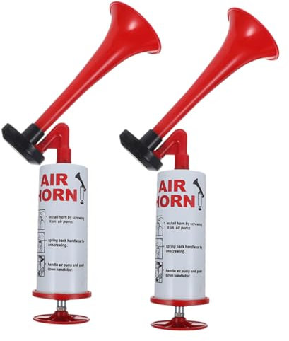 BELLIFFY Kombinations-lufthorn Handpumpe Geräuschmacher Für Sportveranstaltungen Leuchtende Farben