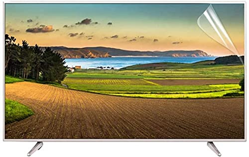 ATNCKS Matte LCD Augenschutz TV Displayschutzfolie LED Display Displayschutzfolie Anti-Kratzer Blaulichtfilter Folie für LCD LED OLED QLED 65 Zoll Randlos (46 Zoll)