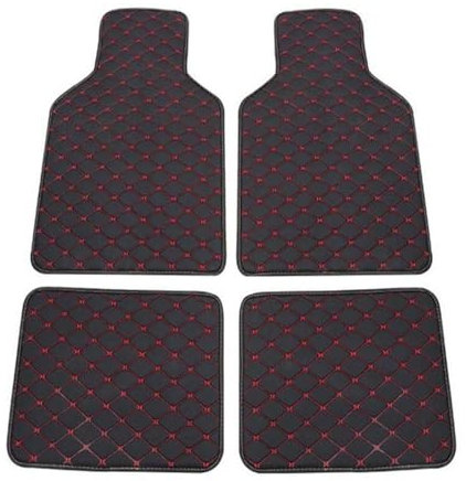 GTFRFD Auto Fußmatten, für Suzuki S-Cross 2022 2023 Geruchlos Allwetterschutz Anti Rutsch Wasserdicht Zubehör Innen Fussmatten Auto Aus Lede,C