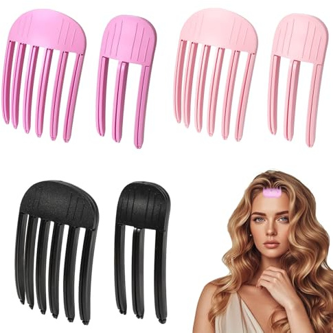 6 Stück Volumen Clips Haare, Volumenclip Praktisch Ansatz Volumen Clips Unisex Volumengebende Haarspange Spurlose Haarspange für Langes und Kurzes