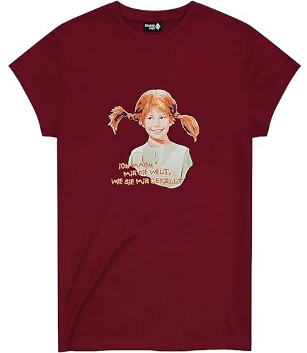 Bavarian Caps Damen Pippi Langstrumpf T-Shirt