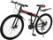 26 Zoll 21-Gang Mountainbike, 120kg Tragfähigkeit Fahrrad Citybike Vollgefederte Fahrräder Klapprad Camping City Bike Zusammenklappbar mit Stoßdämpfer Federgabel und Scheibenbremse für Herren Damen