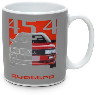 Audi quattro 45.4 Tasse grau