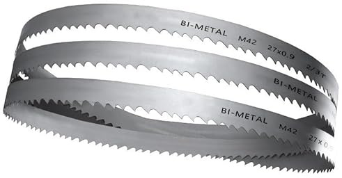 Lame de scie à ruban bimétallique 2450-6100 mm x 27 0,9 for couper le métal(6 and 10 tpi,3150mm)