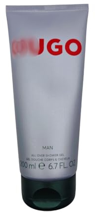 HUGO Shower Gel 200ml, Men's Luxury Designer Body Wash