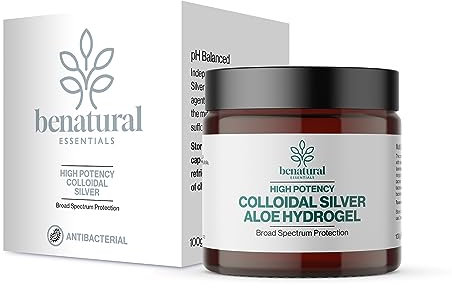 Benatural Kolloidales Silbergel mit Aloe Vera, 100g