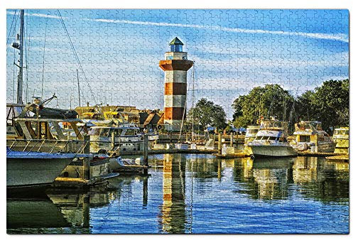 USA America Hilton Head South Carolina Jigsaw Puzzle 1000 Piece Game Artwork Travel Souvenir Wooden