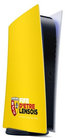 DeinDesign Autocollant Compatible avec Sony Playstation 5 Digital Edition Sticker Film Autocollant Racing Club de Lens Articles pour Fans RCL