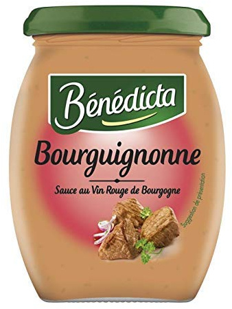 BENEDICTA - Sauce Bourguignonne 270G - Lot De 2 - meilleure offre