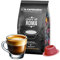 La Capsuleria - Café COEUR DE ROME - goût équilibré (80 Capsules) compatible avec Bialetti (également avec modèle Gioia)