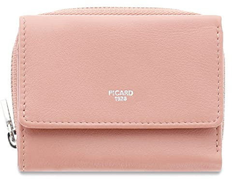 Picard Damen Geldbörse BINGO aus Echtleder Klein | mit Druckknopf | Geldbörse | Alltag, Ausgehen