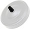 LEDSone Single Point White Ceiling Light Fitting Plate for Vintage Pendent Lights, 108mm Metal Antique Side Fitting Ceiling Rose with Accessories for Hanging Ceiling and Wall Lamp.