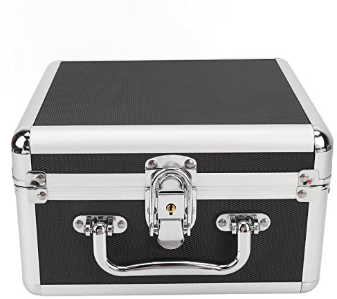 PUSOKEI 20 Bays Double Hard Drive Box with Security Lock,2.5in Handle HDD Storage Box Suitcase,Fit for Internal Hard Drive