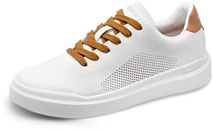 Schu'zz Citiz Arbeitsschuhe für Damen - super lässige Sneaker Bequem, Leicht - Ideal für Medizin, Pflege, Gastronomie und Outdooraktivitäten-Farbe: Camel-Gr: 39