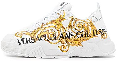 Versace Jeans Damen Sneakers Stargaze Dis. Sf4 Leder 73Va3Sf4Zp013, 003 948, 40 EU