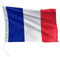 FLAGLY Drapeau de bateau France 30 x 20 cm format paysage - 115g/m² poids du tissu - imprimé, robuste avec corde & boucle, Accessoires Bateaux à moteur