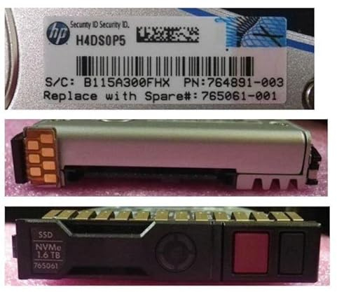 Hewlett Packard Enterprise DRV SSD 1.6TB 2.5 NVME ME SC2 PLP, 765061-001