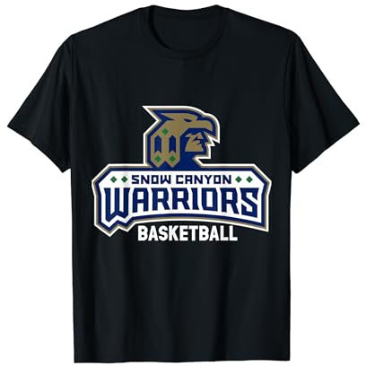 Snow Canyon Highschool Warriors Basketball T-Shirt