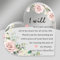 Zayookey Geschenke für Mutter des Bräutigams I Will Love Your Son Herzförmiges Acrylschild Hochzeitsgeschenk Herz Herzförmiges Graviert Acryl Briefbeschwerer