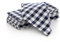 Servilletas Tela Cuadros Vichy - Pack 6 Unidades algodón Resistentes para hostelería 45x45 cm, Color Azul