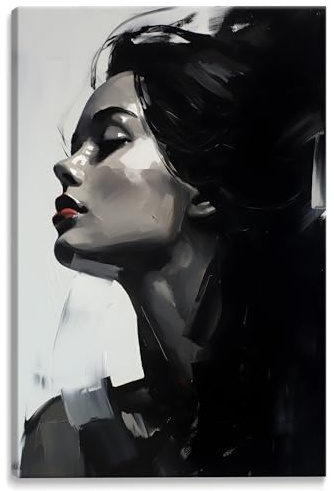 Muralo Wandbilder Abstrakte Motive, Modern, Kunstdruck - 40x50 cm | Leinwandbild, Modernes Design, UV-beständig - ideal für Wohnzimmer, Schlafzimmer und Büro