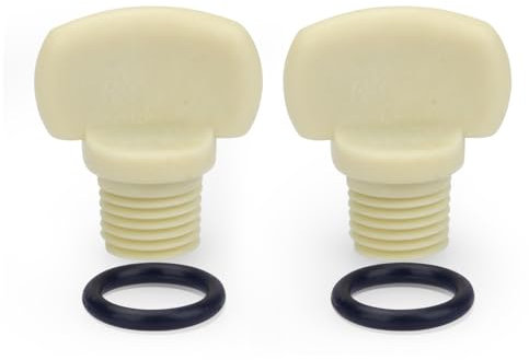 Showingo Pool Pump Drain Plugs 071131-192115 Replacement for Whisperflo and Intelliflo Pool Pump Parts Drain Plugs with O-Ring,Replacement for Drain Plug(2 Pack)