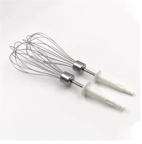 FHAJKTJB Frullatore in Acciaio Inossidabile Frusta for Uova a 12 Fili, Compatibile con Braun HM3000 HM4644 HM1010, Accessori di Ricambio