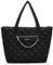 Steve Madden Tonya Gesteppte Nylon-Tragetasche, Schwarz, Schwarz, Einheitsgröße