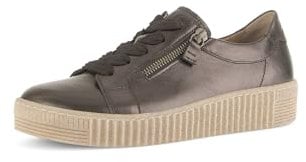 Gabor Damen Low-Top Sneaker, Frauen Halbschuhe,schnürschuhe,schnürer,Business,Freizeit,straßenschuhe,Sportschuhe,Ebano (Ambra),39 EU / 6 UK