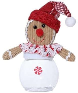 Christmas Candy Boxes, Gingerbread Man Shaped Candy Jars, Christmas Candy Storage Organizer, Christmas Biscuits, Candy Box, Party Christmas Container