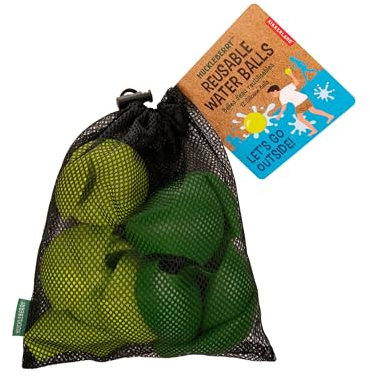 Kikkerland Huckleberry Wasserbälle Wasserbomben Wiederverwendbar 12er Set