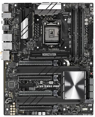 Scheda madre Fit For ASUS WS Z390 PRO Intel LGA 1151 DDR4 64 GB M.2 ATX Supporto Core I3-8100 I3-8300 I5-8600 I5-9600 I7-9700 CPU