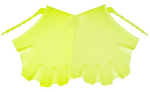 Guantes de Natación 2 Piezas de Silicona Verde Claro para Niños
