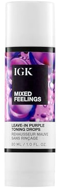 IGK Mixed Feelings Leave-In Blonde Drops 1oz Treatment für unisex, 29.6 ml, Haarpflege, Conditioner