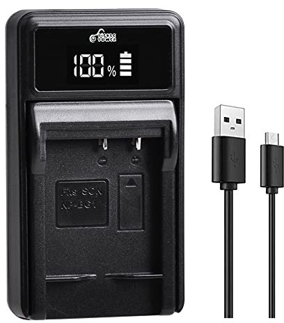 NP-BG1 Chargeur de Batterie pour Sony NP-FG1 et Cyber-Shot DSC-W120 W150 W220 DSC-H3 H7 DSC-H9 DSC-H10 DSC-H20 DSC-H50 DSC-H55 DSC-H70 DSC-HX5V DSC-HX7V