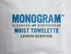 TOWELETTE, MOIST 4X6 , LEMON SCENT, 100 count