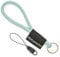 stylected Schlüsselband kurz als Schlüsselanhänger (15cm) - Band mit Ring für Schlüssel, Ausweis, Handy, Kamera - Lanyard für Herren, Damen & Kinder