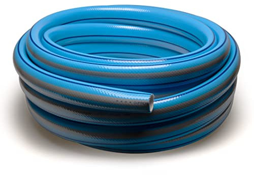 NAKA Supreme Gartenschlauch 4-lagig Flexibel Wasserschlauch Flexibler 3/4-Zoll-Schlauch 10m