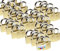 legunto® 45 cadenas avec la même clé. Grands cadenas à 270 clé très résistants pouvant être utilisés comme serrures de casier, cadenas city ou cadenas casier college a clé