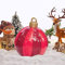 Aufblasbare Weihnachtskugel, Dekoration, riesiger Weihnachtsball, für den Außenbereich, Ornamente für Hochzeit, Festival, Heimdekoration, Hof, Rasen, Garten, Außendekoration, mit Pumpe (FG), 60 cm