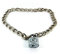 City17 Sid Vicious R Padlock & Necklace, Silver, One Size