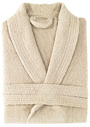 Top Towel Élégant Peignoir pour Femme et Homme 100% Coton, 500 g/m² -Option Capuche-Doux et Absorbant pour Douche, Spa et Piscine, Chameau, XL