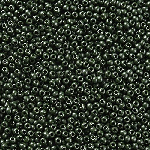 50g Rocailles Glasperlen ca. 2,3x1,5mm 1mm Bohrung Perlen Schmuck Farbwahl