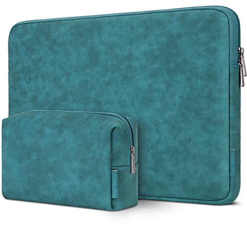 DOMISO 17 Zoll Wasserdicht Laptop Tasche Sleeve Case Notebook Hülle Schutzhülle für 17.3 HP Envy Pavilion/MSI GS73VR Stealth Pro/Alienware/Dell/ideapad/ROG Strix GL702VS,Türkis