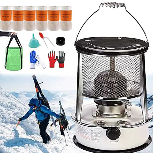 Vendics Paraffin-Heizungen-Kerosin-Ofen-Heizung, Kerosin-Ofen-Brenner Tragbare Kerosin-Heizung Für Den Innenbereich, Heizstrahler Mit Automatischem Feuerlöscher Und Absturzsicherung, Für Patio Campi