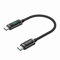 SOOPII 100W USB C to USB C Cable, 1FT Nylon Braided Type-C Cable with LED Display for lPhone 15/15 Plus/15 Pro/15 Pro Max, MacBook Pro, Galaxy S22/S10, Pixel, LG