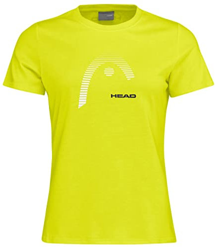 HEAD Damen Club Lara W T-Shirt, Gelb, M EU