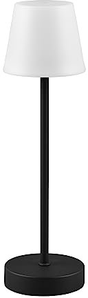 Reality Leuchten LED Akku Außen Tischleuchte Martinez R54086132, 2.2 Watt LED, 4-fach Touch