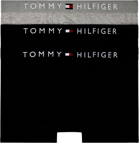 Tommy Hilfiger Men’s 3 Pack Trunks with Logo Waistband