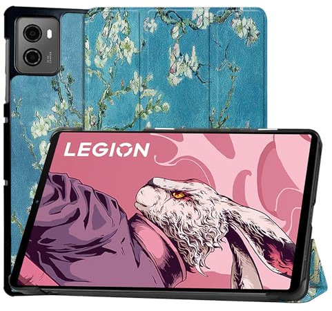 Lobwerk Schutzhülle für Lenovo Legion Y700 2.Gen 2023 8.8 Zoll Slim Case Etui mit Standfunktion und Auto Sleep/Wake Funktion